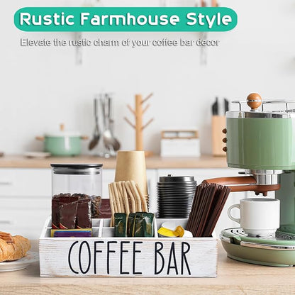 ALELION White Coffee Station Organizer - Image 3