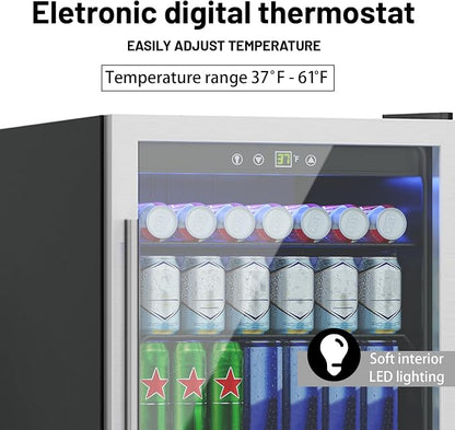 Compact 145 Can/4.5 Cu.Ft Mini Fridge - Image 4