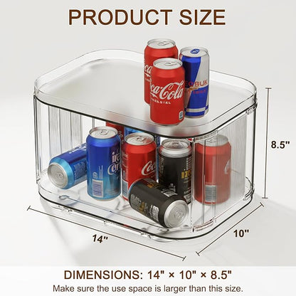 FIRJOY Lazy Susan Organizer for Cabinet, Countertop - Image 2