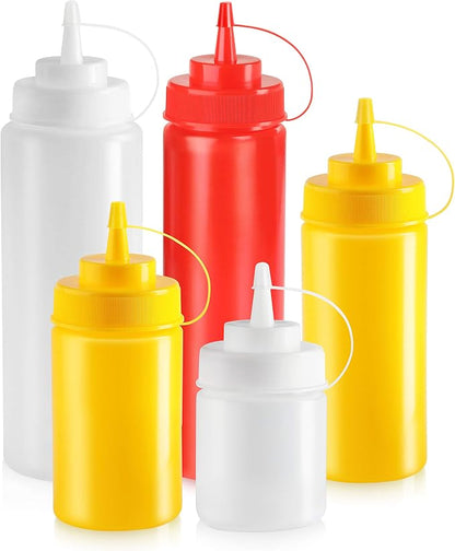 New Star Foodservice 26528 Plastic Squeeze Bottles - Image 4