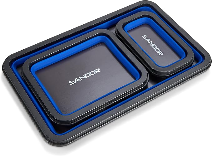 Collapsible Magnetic Parts Tray Set - Image 3