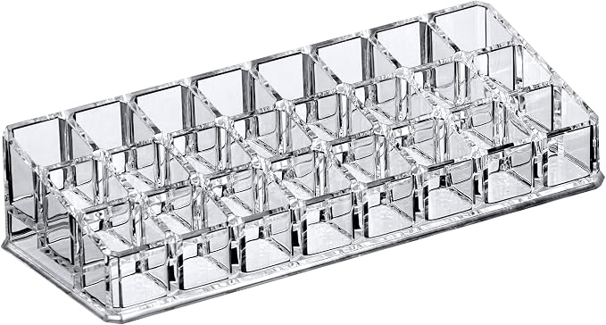 Amazing Abby - Glamour - 24-Slot Acrylic Lipstick Organizer, Lipstick Holder - Image 4