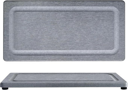 2 PCS Water Absorbing Stone Trays by Unknown
