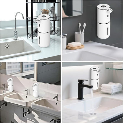 Automatic Foaming Soap Dispenser Touchless, USB Rechargeable Smart Hand Soap - Image 7