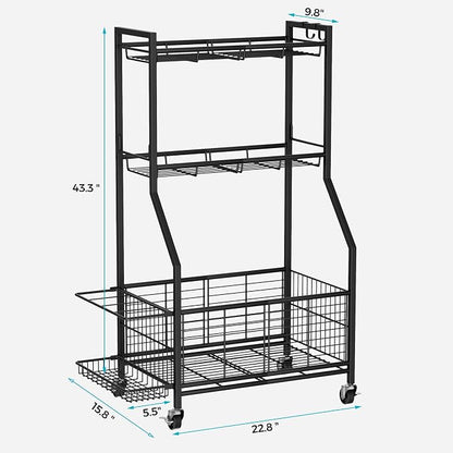 Sports Equipment & Toy Storage Rack - Image 2