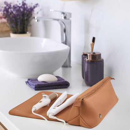 BAREFOOT CARIBOU Hair Tools Travel Bag and Heat Resistant Mat - Image 8