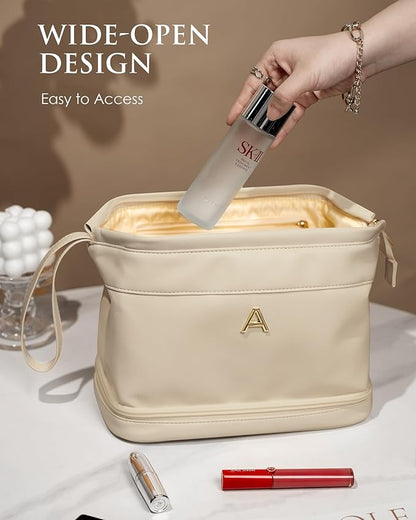 Customizable Gifts for Girls Age 10-12 12-14 14-16 16-18, Large Makeup Bag - Image 3