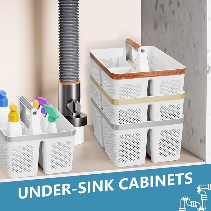 Plastic Shower Caddy Dorm: Portable Bathroom Caddy Organizer - Image 6