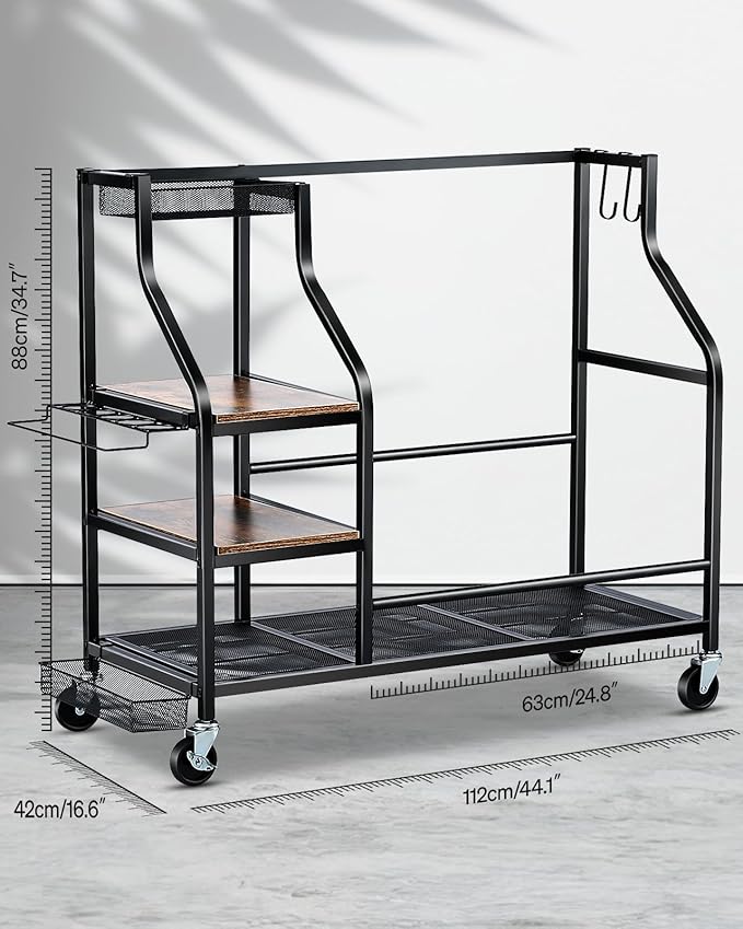 Golf Bags Storage Garage Organizer- Golf Bag Stand - Image 6