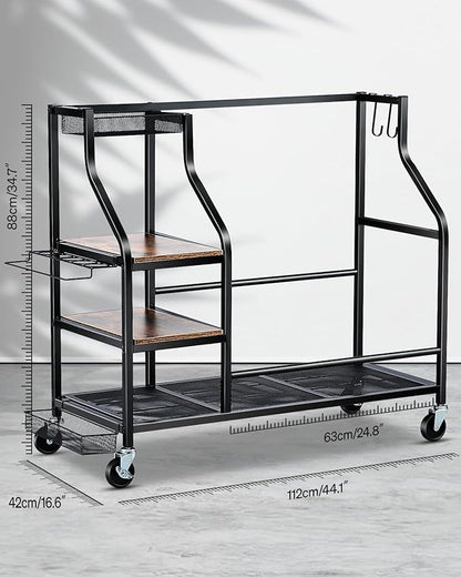 Golf Bags Storage Garage Organizer- Golf Bag Stand - Image 6