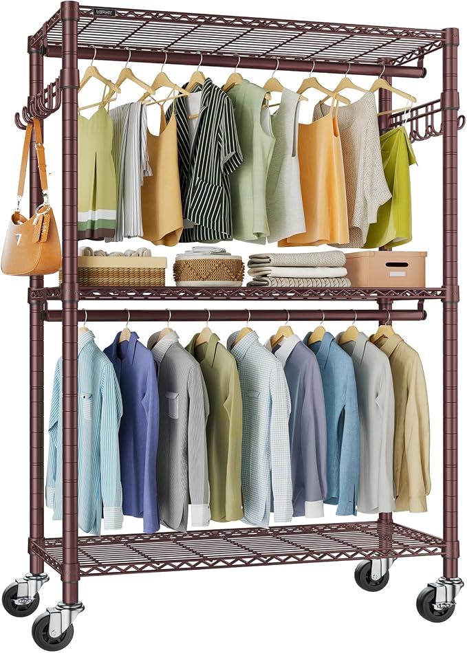 VIPEK R2 Plus Rolling Clothes Rack by VIPEK