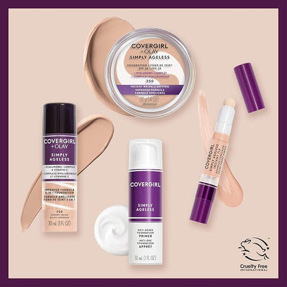 COVERGIRL & Olay Simply Ageless 3-in-1 Liquid Foundation, Matte Finish - Image 12