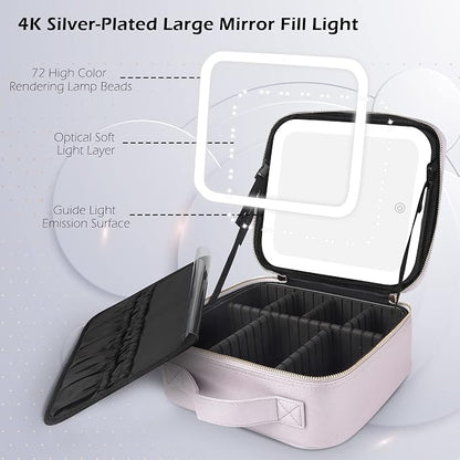 MOMIRA Travel Cosmetic Train Case - Image 5