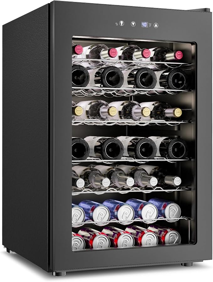 4.5 Cu.Ft Wine Cooler Refrigerator by Feelfunn