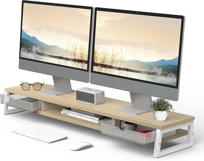 Fenge Dual Monitor Stand, Monitor Riser by Fenge