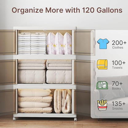 480Qt Stackable Storage Bins - Image 3