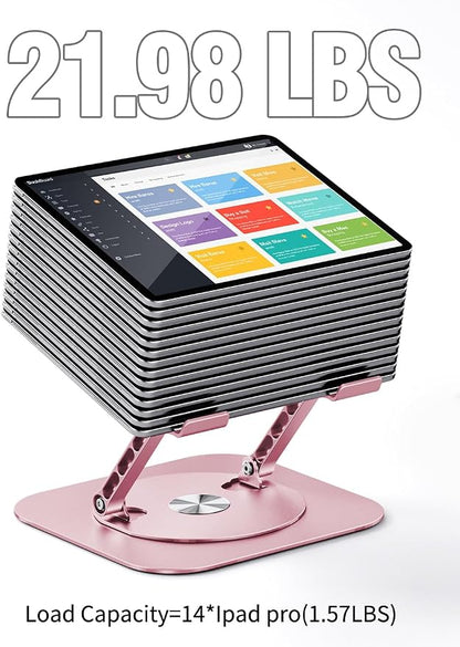Adjustable Laptop Stand with 360 Rotating Base, Computer Stand - Image 6