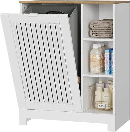 Tilt Out Laundry Hamper Cabinet by SmartFENDEE