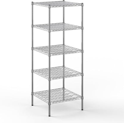 24" Deep x 24" Wide x 64" Height Wire Shelving Kit | 5-Tier | NSF Commercial by Regal+Altair
