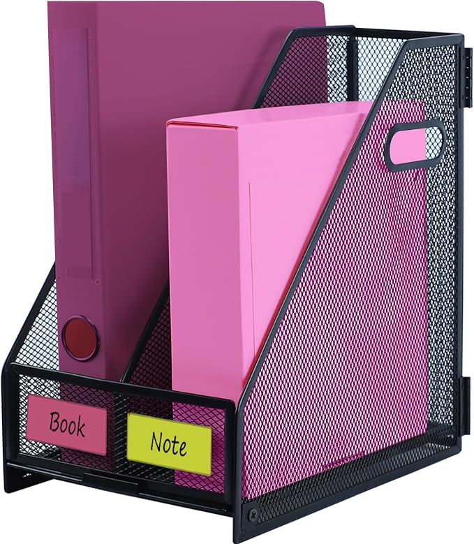 Desk Organizers, Metal Magazine File Holder by ideallife