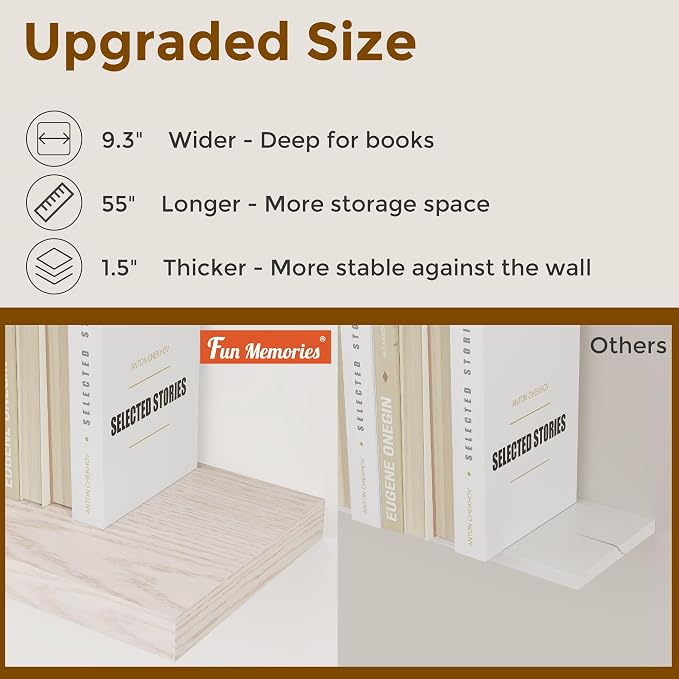 Fun Memories 55Inch Floating Shelves - Image 5