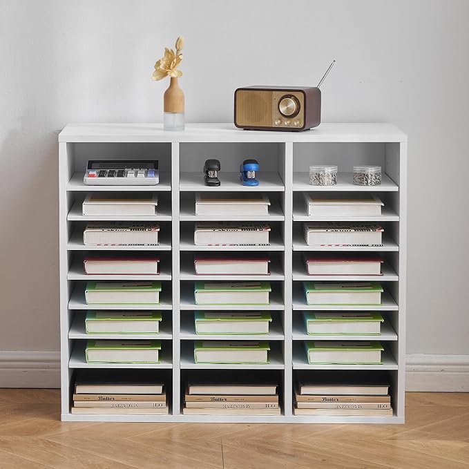 VEVOR Literature Organizer, 24 Compartments Office Mailbox - Image 8