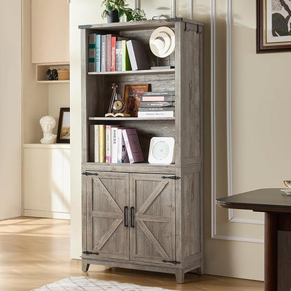 70in Tall Bookshelf 5 Tier Bookcase by Joaxswe