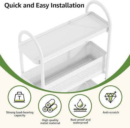KINGRACK 4-Tier Slim Storage Cart - Image 5