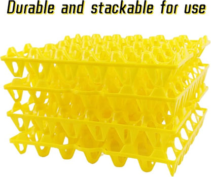 4-Pack Plastic Egg Tray Egg Crates 30-Egg Flats - Image 2