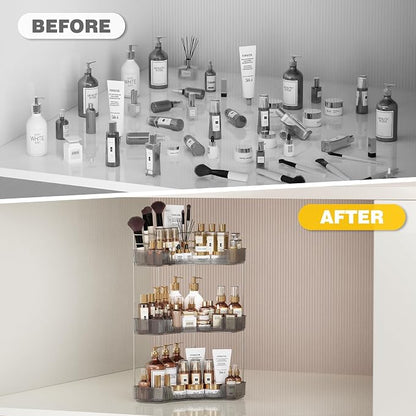 3-Tier Corner Bathroom Counter Organizer - Image 7