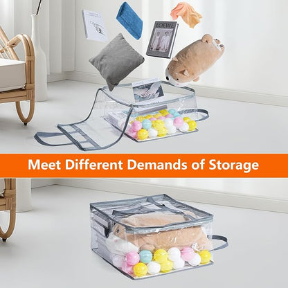 Budding Joy Clear Zippered Storage Bags - Image 4