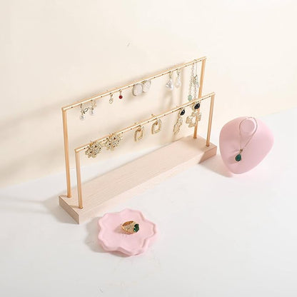 GemeShou wooden earring holder organizer - Image 4