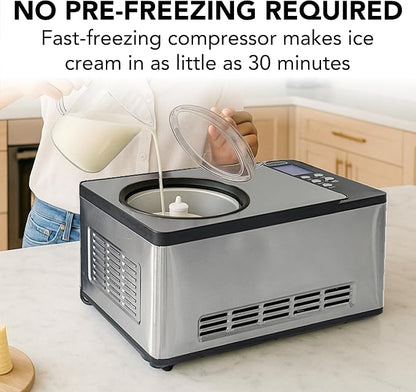 Whynter Ice Cream Maker Machine Automatic 2.1 Qt. - Image 2