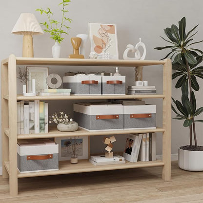 OUTBROS Storage Bins, Foldable Storage Baskets - Image 3