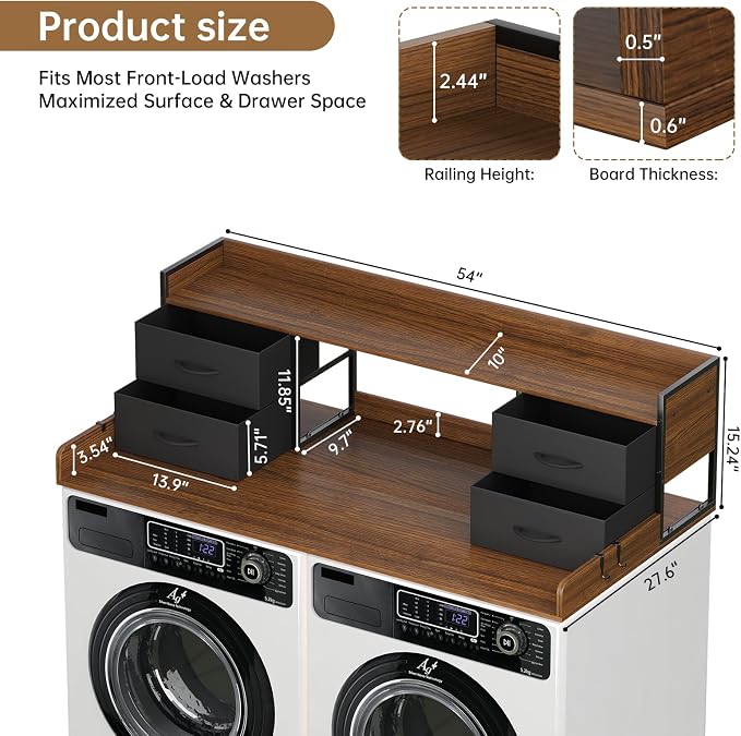 4 Drawers Washer Dryer Countertop - Image 5