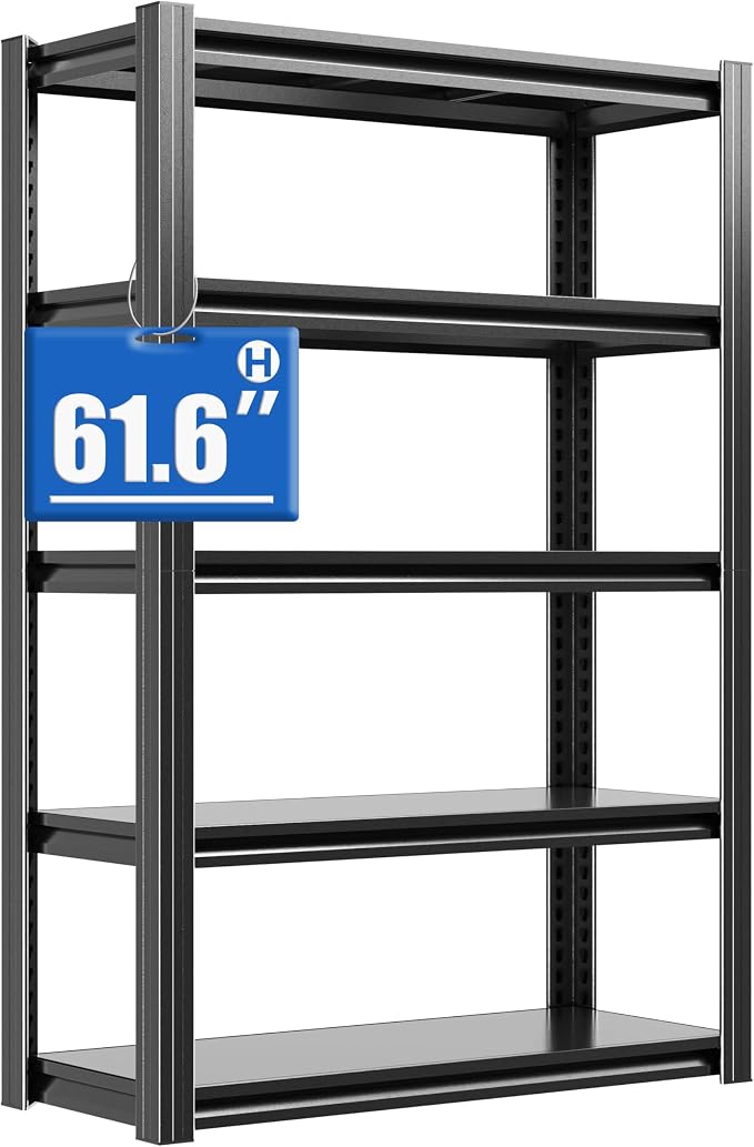 Metal Storage Shelving Heavy Duty, Shelves Unit by BIZOEIRON