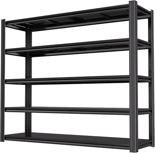 72“H Garage Shelving Heavy Duty Storage Shelves 3500 LBS Adjustable Metal by LIJIUHOME