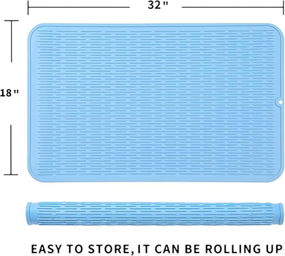 Silicone Dish Drying Mat for Multiple Usage, Easy clean, Eco-friendly, - Image 2