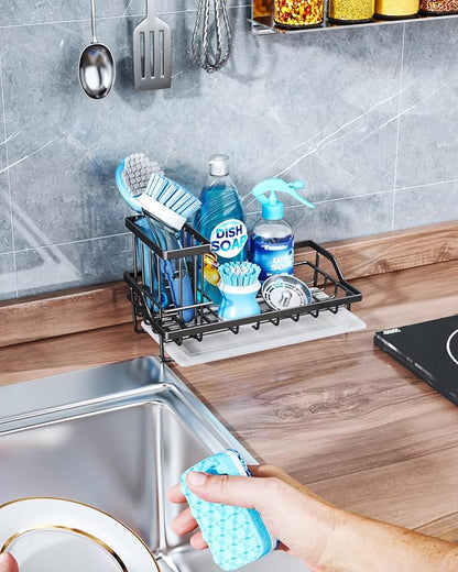 Consumest Sink Caddy, Kitchen Sponge Holder - Image 6