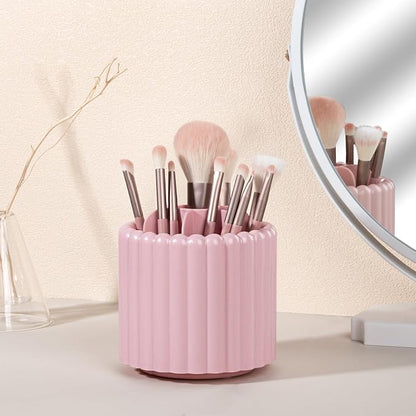 Anyoifax 360 Rotating Makeup Brush Holder 7 Slots Make Up Brush Organizer - Image 3