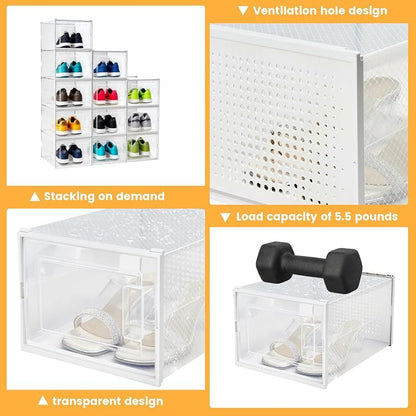 Shoe Boxes, Stack Without Toppling Modular storage boxes combine freely - Image 6