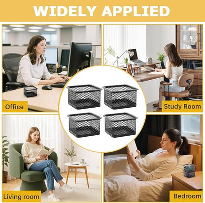 Paper Clip Holder for Desk, Paperclip Holders Mesh Paperclip Dispenser - Image 6