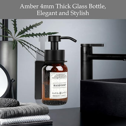 8.5oz Glass Soap Dispenser 2 Pack - Image 2
