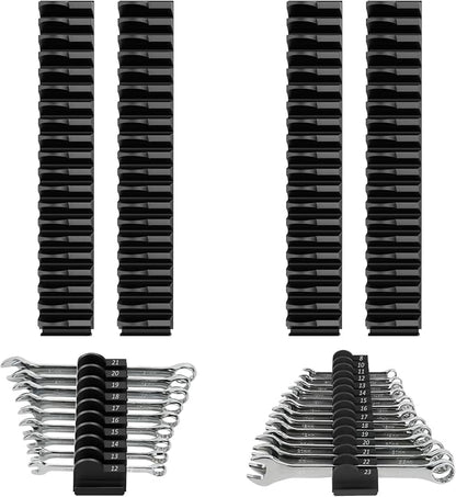 80 pcs MAGNETIC Modular Wrench Organizers by DEHOYI