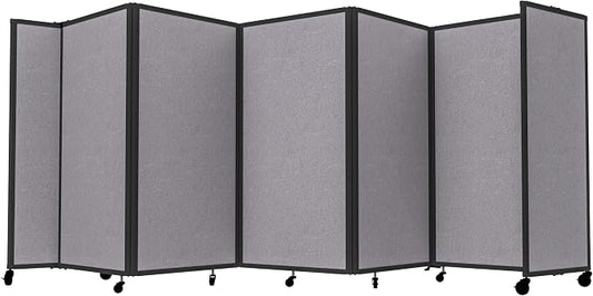Versare Room Divider 360 Portable Wall Partition | Folding Panels | Large by VERSARE