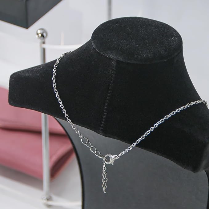 Necklace Bust Stand for Selling, Jewelry Necklace Organizer Rack for Home Use - Image 3