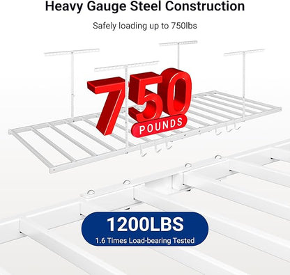 FLEXIMOUNTS 4x8 Overhead Garage Storage Rack - Image 2