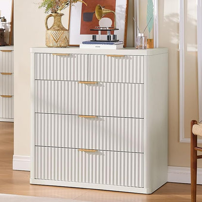 LEYAOYAO Fluted 5 Drawers Dresser - Image 3