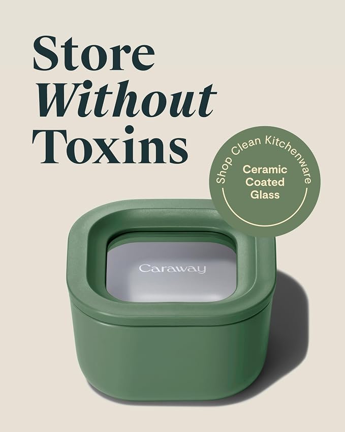Caraway Mini Square Food Storage Container - Image 2