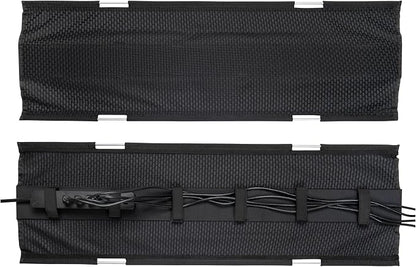 PERFECT POSTURE Mesh Cable Organizer – Under Desk Cable Management by PerfectPosture